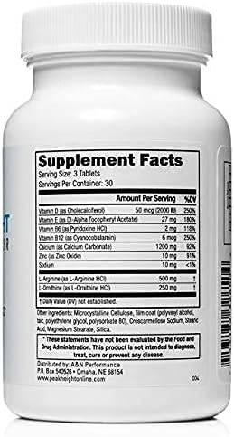 1 Grow Taller Height Pill Supplement-Peak Height 6 Month Supply-Height Supplement-Doctor Recommended, 90 tablets( pack of 6)