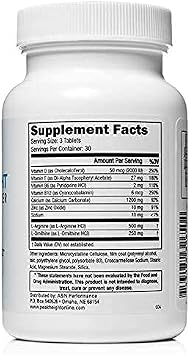 1 Grow Taller Height Pill Supplement-Peak Height 6 Month Supply-Height Supplement-Doctor Recommended, 90 tablets( pack of 6)