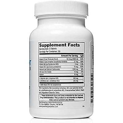 1 Grow Taller Height Pill Supplement-Peak Height 6 Month Supply-Height Supplement-Doctor Recommended, 90 tablets( pack of 6)