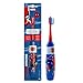 Marvel Spiderman Kids Battery Powered Electric Toothbrush with Soft Bristles, Enhanced Vibration, Protection Cap & Battery Included for Children Aged 4-14 Years Old, BPA-Free & Non-Toxic Toothbrush