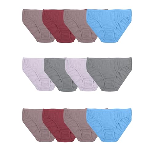 Slip bikini femme ultra doux lot de 12 culottes sans étiquette