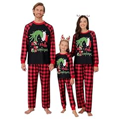 Christmas Pajamas Red & Black #a