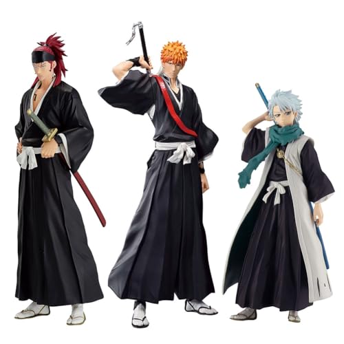 Kurosaki Ichigo Figurine Hitsugaya Toshiro Abarai Renji - 18 cm - Version épée - Figurine d'action - Périphérique - Statue en PVC - Décoration de bureau -...