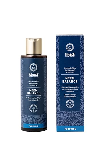 khadi NEEM BALANCE Ayurvedic Shampoo, 100% natural, silicone & sulfate-free, Against dandruff & itching, Neem soothes inflamed itchy scalp, Vegan hair care, Natural cosmetics, 200ml - Image 3