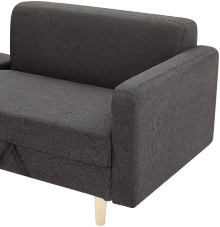 One Arm 2 Seater sofa+Ottoman ソファ 2人掛け 収 One Arm 2 Seater Sofa + Ottoman - コンパクトで収納付きファブリック