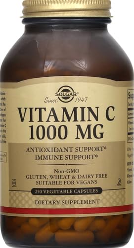 Solgar Vitamin C 1000 mg, 250 Vegetable Capsules, Non-GMO, Gluten Free - image 4