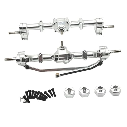 Essieu pour MN168 ensemble avant arrière de rechange en métal rigide pour upgrade RC 1/12