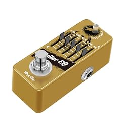 Guitar Pedals, 5-Band Guitar Graphic Equalizer Pedal with Master Level Control – True Bypass & Metal Shell - Les Beatles, Paul McCartney, John Lennon, RIngo Starr, George Harrison