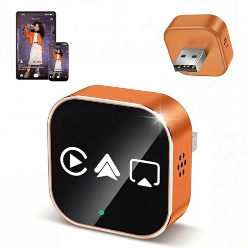 UFOself 4-in-1 Wireless CarPlay & Android Auto Adapter