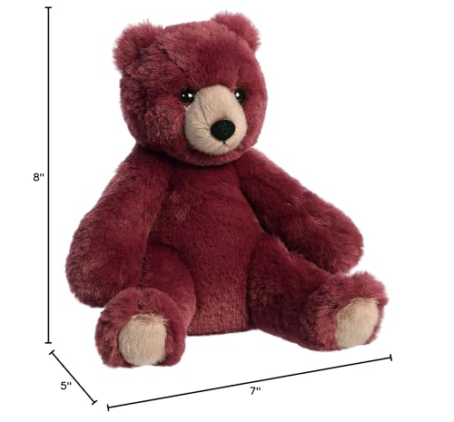 Aurora - Bear - 11" Humphrey Bear - Burgundy - Image 5