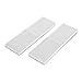 uxcell 2pcs White Plastic Reflective Plate Adhesive Reflector Universal 145mm x 50mm for Car