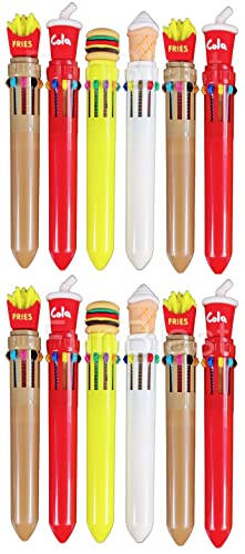 FunBlast 10 in 1 Pens for Kids Ball Pen Set for School & Office - Unicorn Pens for Writing, School Stationery Items for Kids - Stationary Kit, Stationary Set, Birthday Return Gift (12 Pcs)