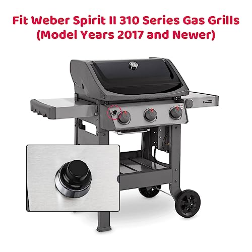 GFTIME 69851 Zünderkit Ersatz für Weber Spirit 220/320/330/335 Serie, Modelljahr 2013, kompatibel mit Weber 7643, Zünder mit Drahtmanagement und Keramikschutz, Grill Anzünder Ersatzteile