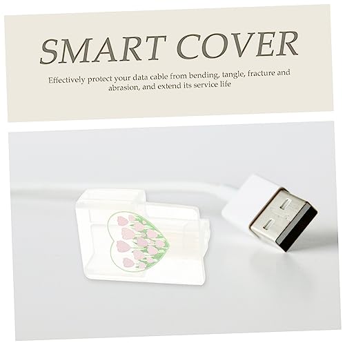 Économiseurs de câble USB tulipe pour protéger les chargeurs à la maison - 3