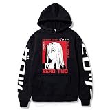 Kawaii Anime Darling In The Franxx Hoodies Hombres Mujeres Sudaderas Unisex Zero Two Hoodie Otoño Invierno Harajuku Hoodie