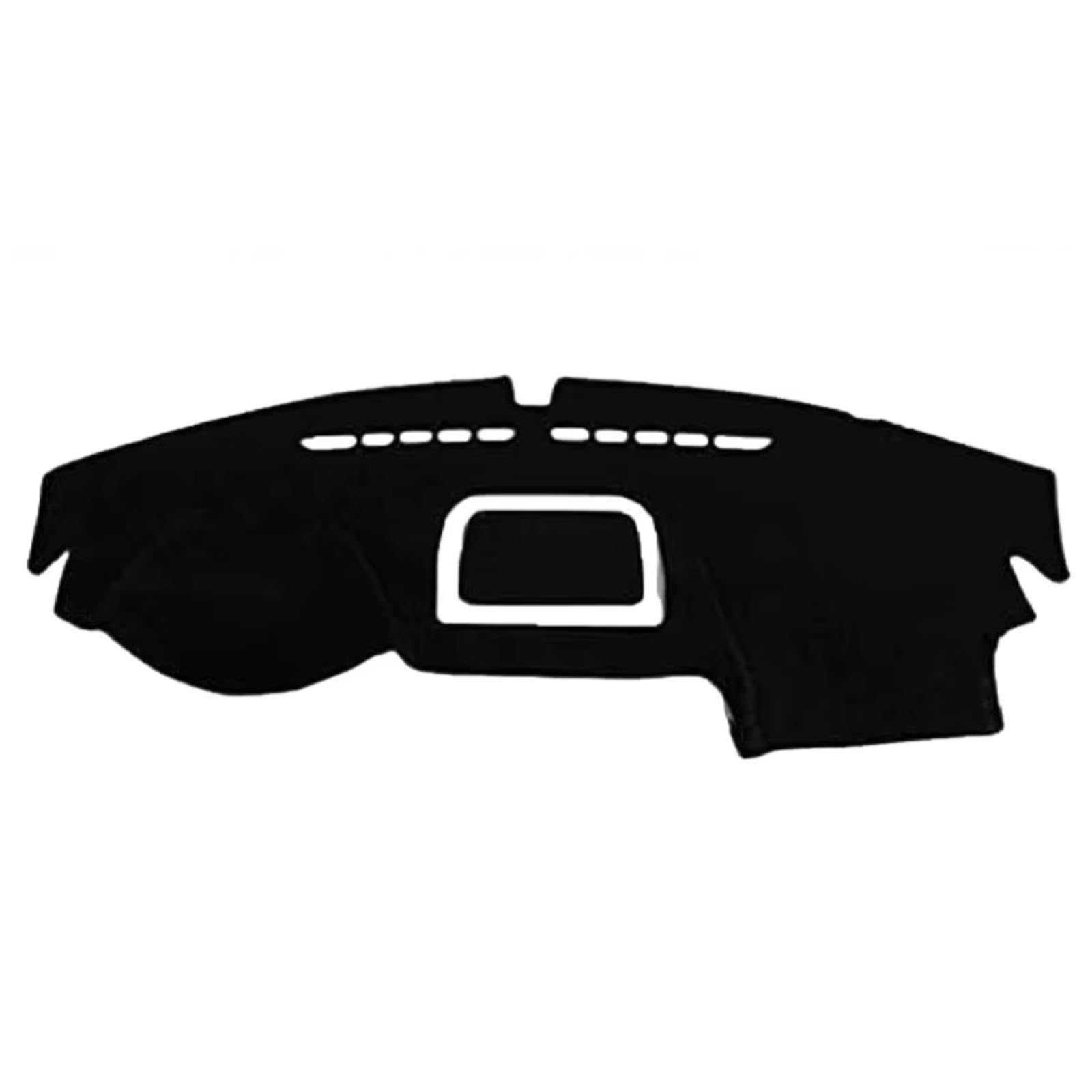 FJQGPCNLS Fit for Volkswagen Tiguan 2009-2017,Car Dashboard Cover,Anti-Glare Dash Mat Dashboard Cover,Car Accessories(Black Trim)