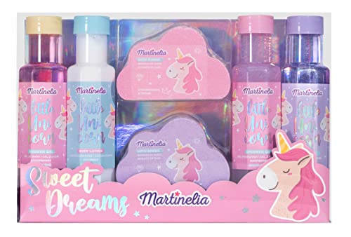 Martinelia - Kit de baño completo, colección Little Unicorn