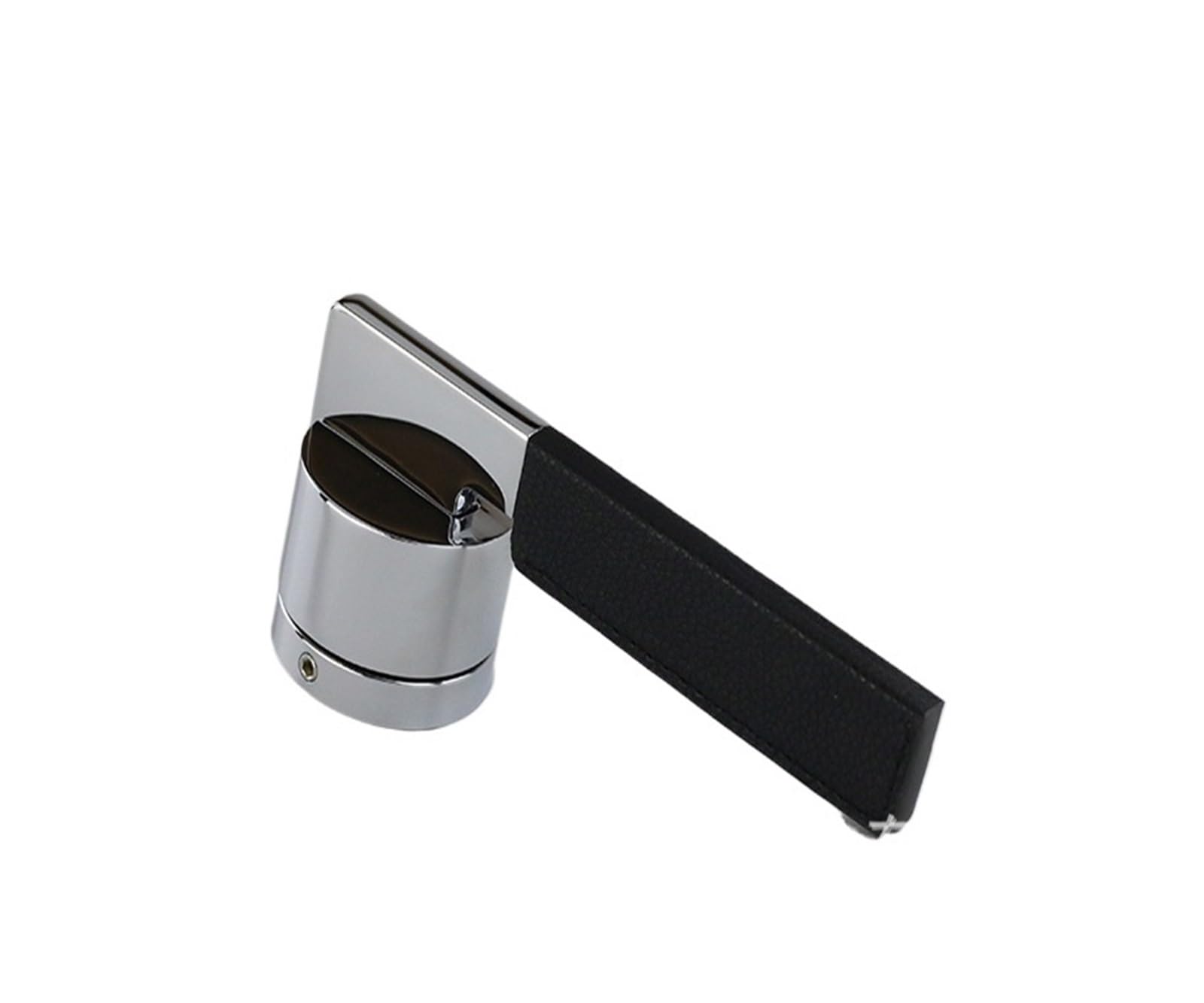 Aepqbgqj One Color Solid Wood Split Lock Simple Silent Leather Wrapped Bathroom Indoor