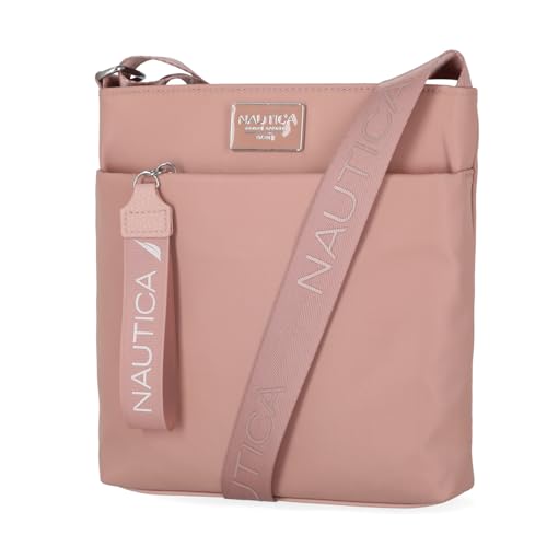 Image of Nautica Diver Nylon Small Women's Crossbody Bag Purse with Adjustable Shoulder Strap