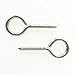 HEVERP 20Pcs 7/8 x 2 Inches Stainless Steel Screw Eyes/Outdoor Light Hanger/Plant Hook/Eye Hooks with Anchors