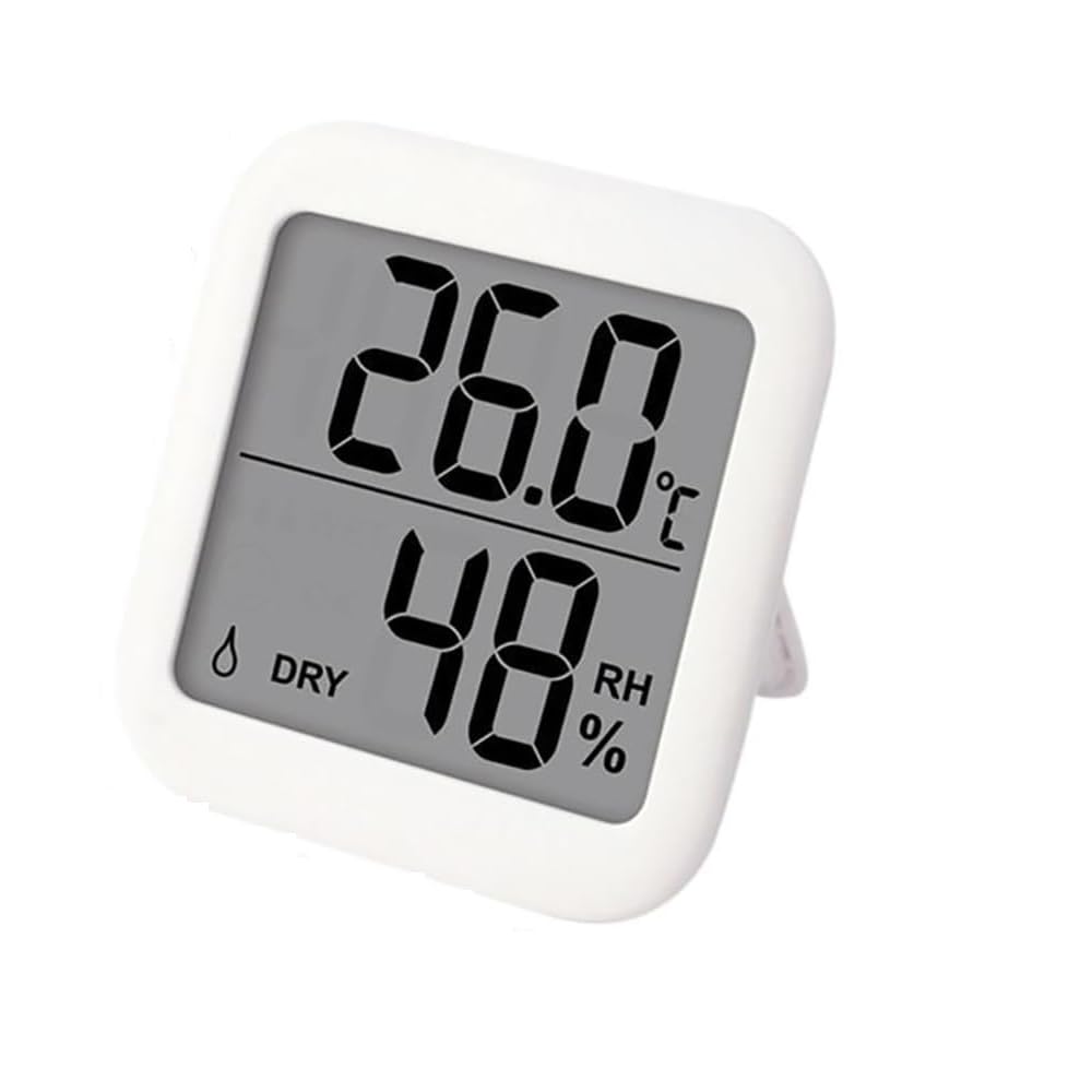 Digital Hygrometer Indoor Thermometer, 1pcs Home Essentials Room Temperature and Humidity Monitor Meter w/High Accurate Sensor, for Bedroom, Baby Room, Greenhouse-image-13