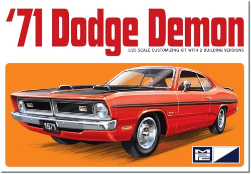 Maquette plastique Dodge Demon 1971 voiture de collection à monter échelle 1/25 MPC997