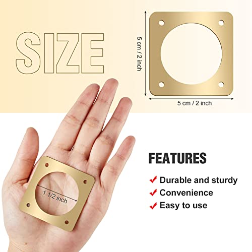 Hotop 18 Pieces Metal Bird House Guard With Copper Portal Bird House Hole Protector Predator Guards For Bird Houses Metal Bird Guard 1 1/2 Inch Opening For Eastern Bluebird Houses, My-Hotop-14762 #TOP1