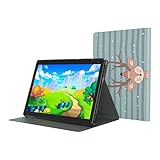 ZZB Kids Tablet 10 Inch Toddler Tablets Android Tableta for Boys Girls, 32GB Storage 4GB RAM, 6000mah Battery Quad-Core Processor Dual Camera WiFi Bluetooth, Parental Control APP, with Tablets Case.