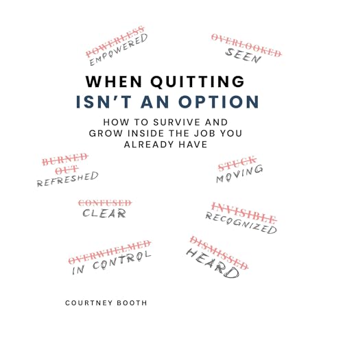 Diseño de la portada del título When Quitting Isn&rsquo;t an Option