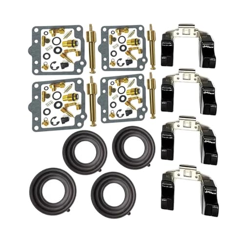 Kit réparation carburateur Suzuki GS1000SGE membrane piston flottant cyan 1980 1981