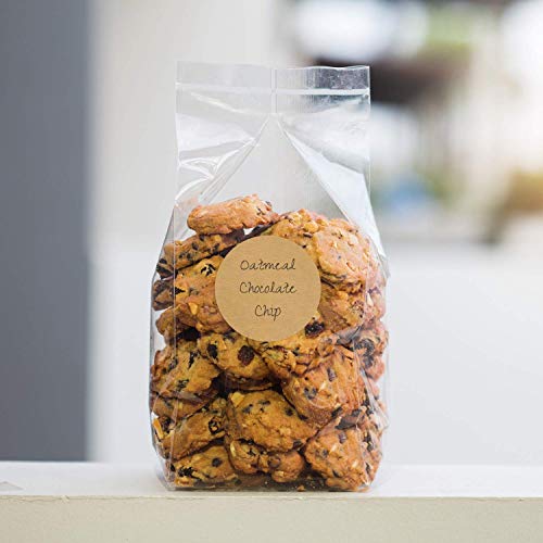 2" Natural Brown Kraft Stickers / 500 Round Labels Roll/Permanent Adhesive Brown Kraft Labels/Made In The Usa #TOP3