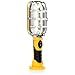 com-four® Lampe de Travail LED avec Aimant - Lampe d'inspection avec Crochet - Lampe d'atelier sans Fil avec Interrupteur - Lampe de Travail à Piles (1 pièce - Aimant - Jaune)
