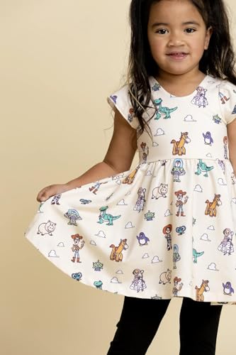 MONICA + ANDY Baby Organic Short Sleeve Let's Dance Dress3