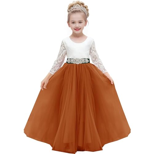 a-line Flower Girl Dress v Back Pretty Princess Ball Gown Pageant Dresses for Girls