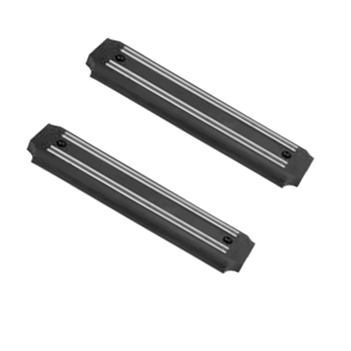 Soporte magnético para cuchillos de hierro galvanizado y PP estante de pared para cocina
