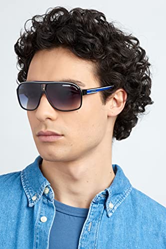 Carrera Grand Prix 2 Sunglasses, T5C/08 BKCR BKWHTBL, 64 Unisex - Image 4