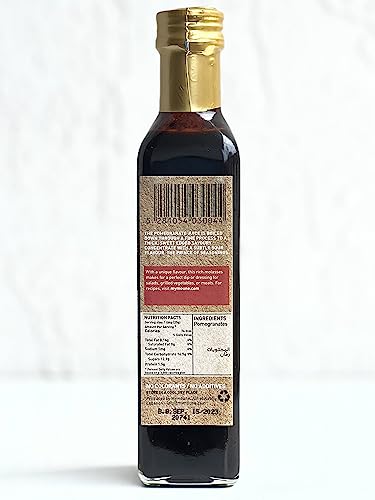 Mymouné Pomegranate Molasses - 100% Organic And Free From Any Chemical Additives, Artificial Essence, Preservatives Or Colorants, 250 Ml #TOP1