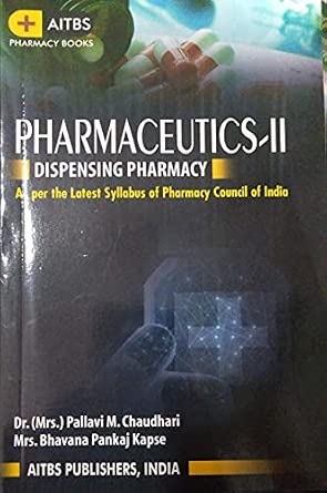 Buy Pharmaceutics - II (Dispensing Pharmacy) Book Online at Low Prices ...