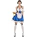 TecTake dressforfun Déguisement pour Femme Dirndl Sexy | Costume Bavaroise Folklorique | INCL. Mi-Bas (XXL | no. 301054)