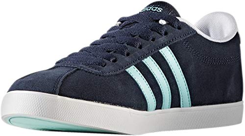 Image of adidas Women's Courtset W Fitness Shoes, Blue Maruni Aquene Ftwbla, 8.5 UK