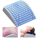 YiJiuBa Nacken und Rückenstrecker, 2 in 1 Massage Rücken & Nackenstrecker Neuleben, Rückenstrecker Stretching zurück Übung Hilfe Zur Linderung Von Nackenschmerzen & Rückenschmerzen