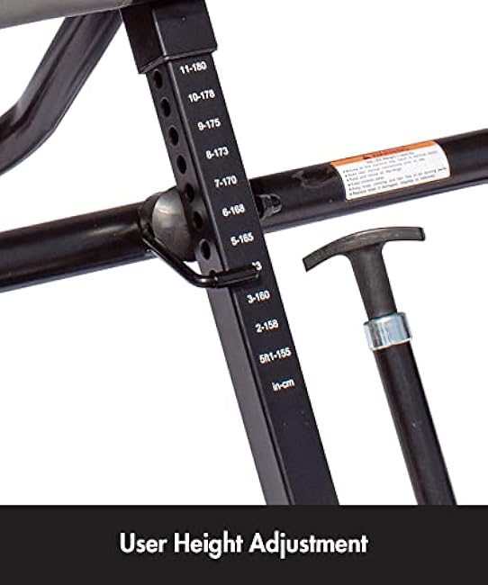 Body Vision IT 9695-W Deluxe Heavy Duty Therapeutic Inversion Table