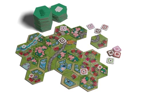 Jeu de stratégie Gigamic Dorfromantik Sakura - vue 4