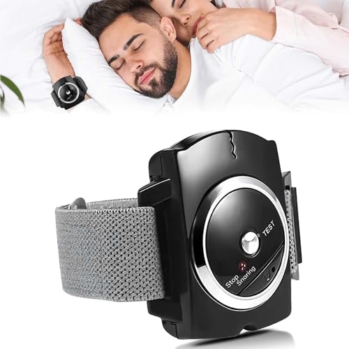Anti Snoring Wristband Device - Intelligent Snore Solution Bracelet with Infrared Reduction Technology - Comfortable for Men and Women