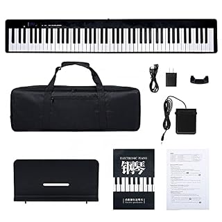 FFYUEEE Piano Électronique Pliante De 88 Key, Contient 128 Tons, Portable Et Facile À Stocker, Piano Électronique À… - Les Beatles, Paul McCartney, John Lennon, RIngo Starr, George Harrison FFYUEEE Piano Électronique Pliante De 88 Key, Contient 128 Tons, Portable Et Facile À Stocker, Piano Électronique À… – Image 4