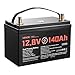 VEVOR 12V 140Ah LiFePO4 Dual Purpose Battery, 1000CCA BCI Group 31 Deep Cycle & Starter Lithium Battery, Built-in Smart BMS, Automotive Start-Stop for RV, Marine, Trolling Motor, Car & Engine Starting