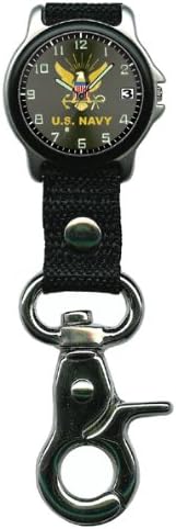 Aqua ForceNavy Frontier Clip Watch with 38mm Face