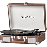 Design vintage et portable : enveloppé dans un élégant cuir PU rose avec une platine classique en forme de valise, ce lecteur audio portable est une pièce maîtresse pour n'importe quelle pièce