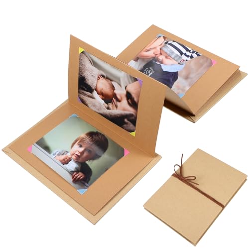 Kraft Paper Accordion Scrapbook Album for Weddings