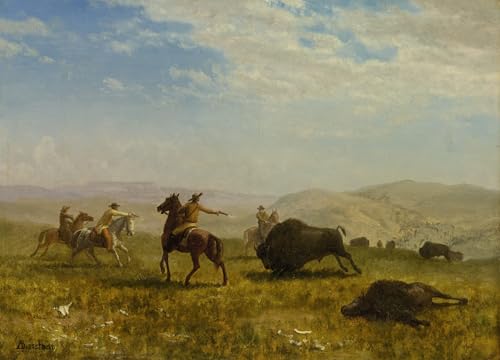 Tableau Far West Albert Bierstadt de qualité supérieure pour une décoration murale raffinée